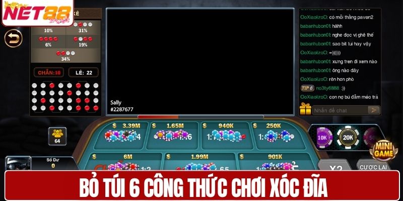 Bỏ túi 6 công thức chơi Xóc Đĩa