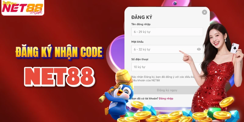Cách đăng ký tài khoản mới nhận freebet
