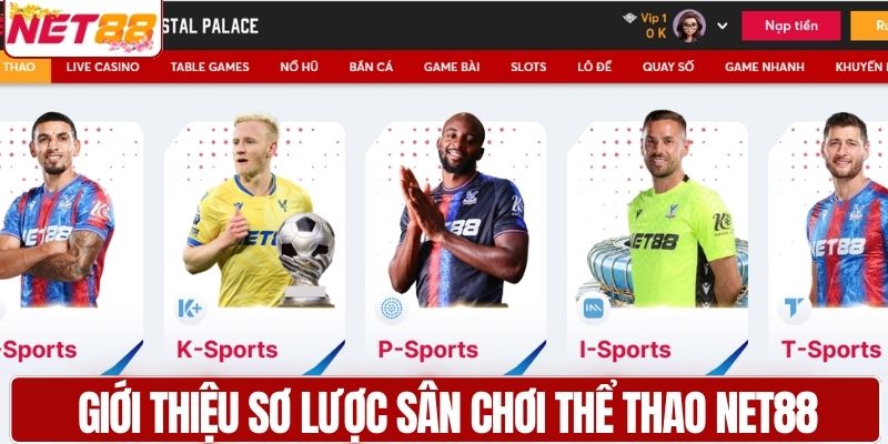 Giới thiệu sơ lược sân chơi thể thao NET88